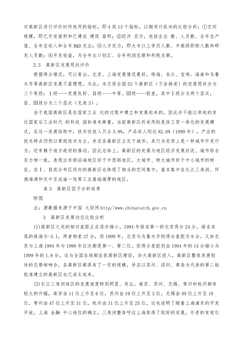 我国高新技术产业开发区发展态势评价_1_第4页