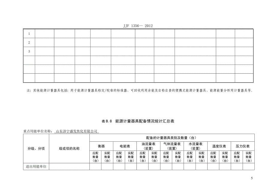 重点用能单位能源计量管理用表_图(附录B)(5)(1)_第5页