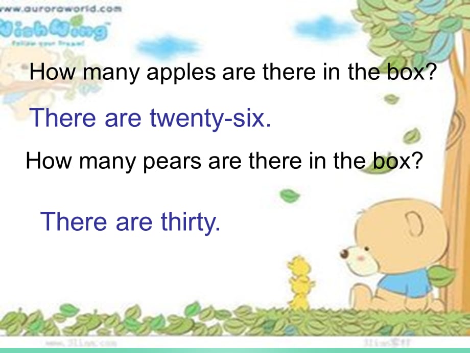 春三年级英语下册 Module 7 Unit 2《How many apples are there in the box》课件3 （新版）外研版（一起）-（新版）外研版小学三年级下册英语课件_第2页