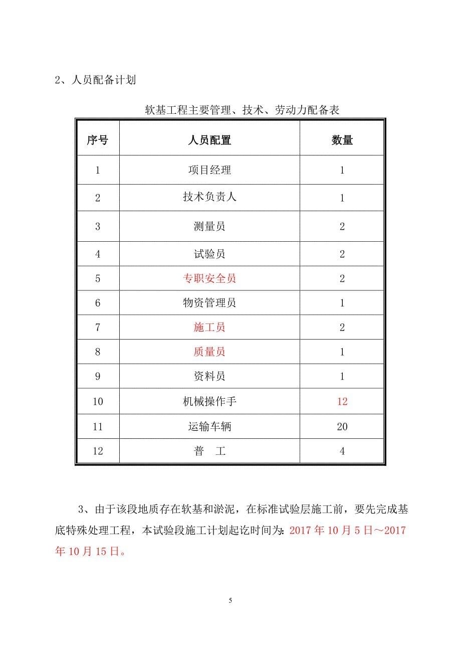 安岳县东环线中段市政道路建设工程路基试验段专项施工_第5页