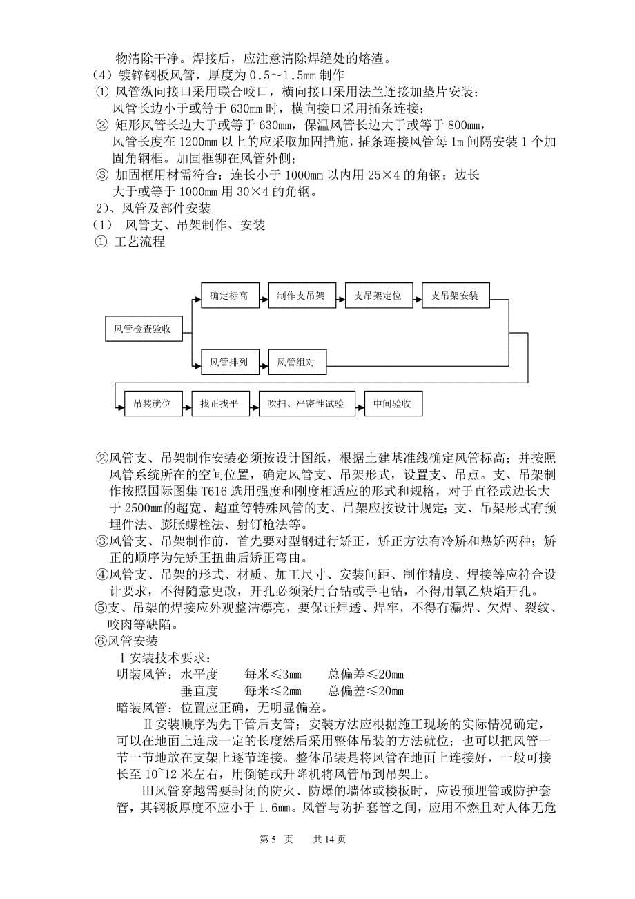 广州大学理工北楼通风空调工程施工措施方案_第5页