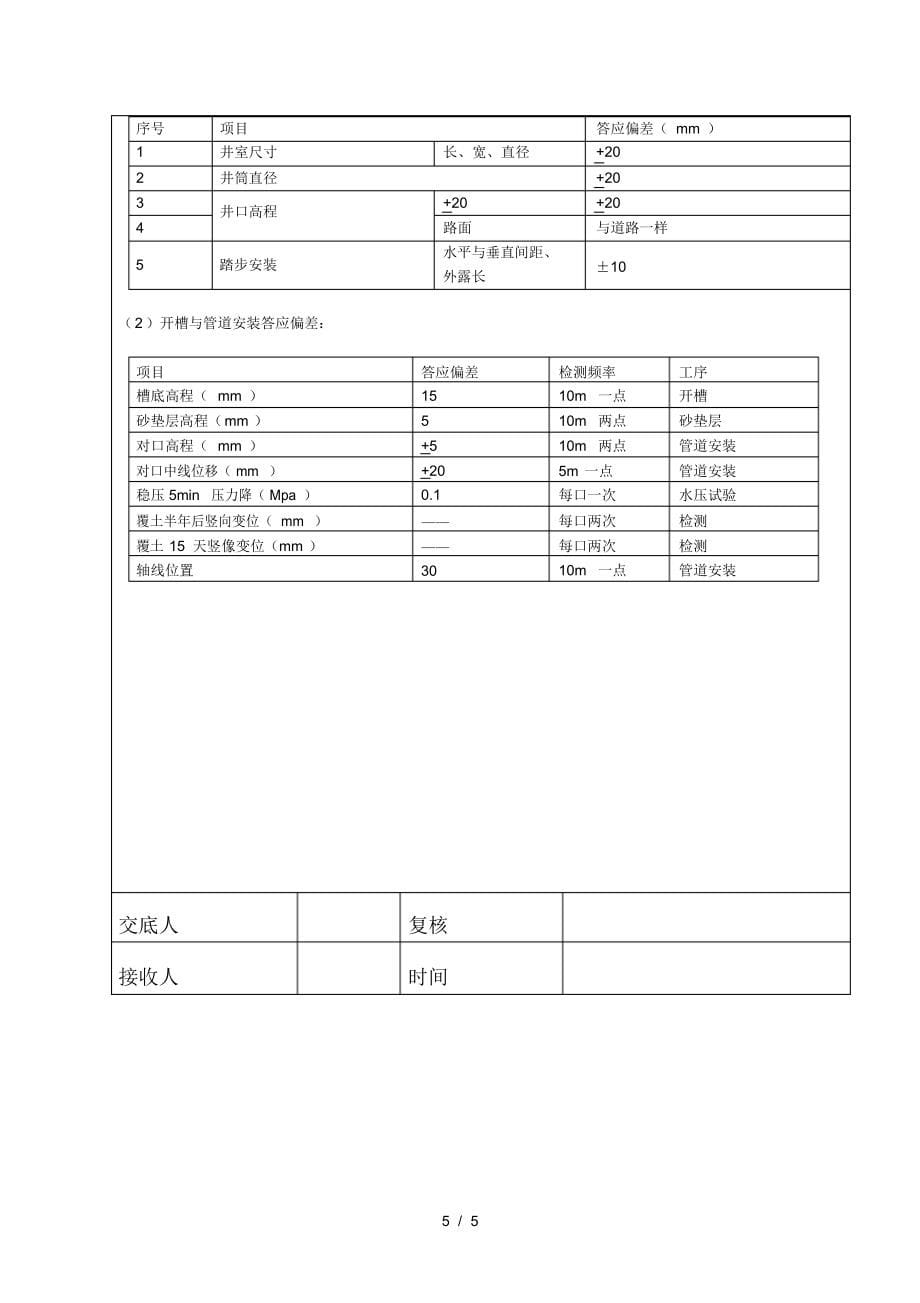 2021年给水管道施工技术技术交底_第5页