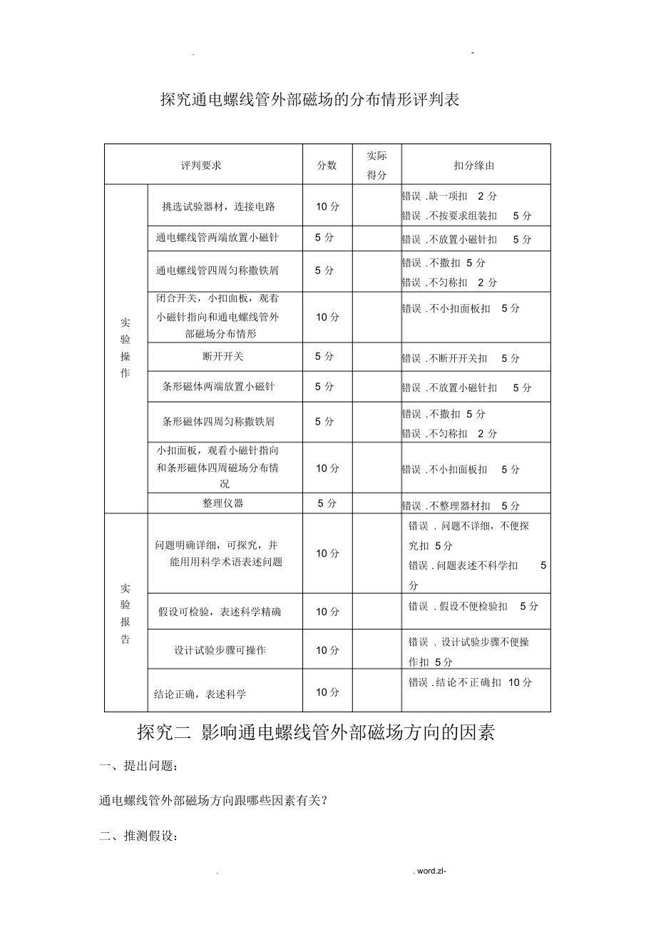 2021年探究通电螺线管外部磁场方向_第4页