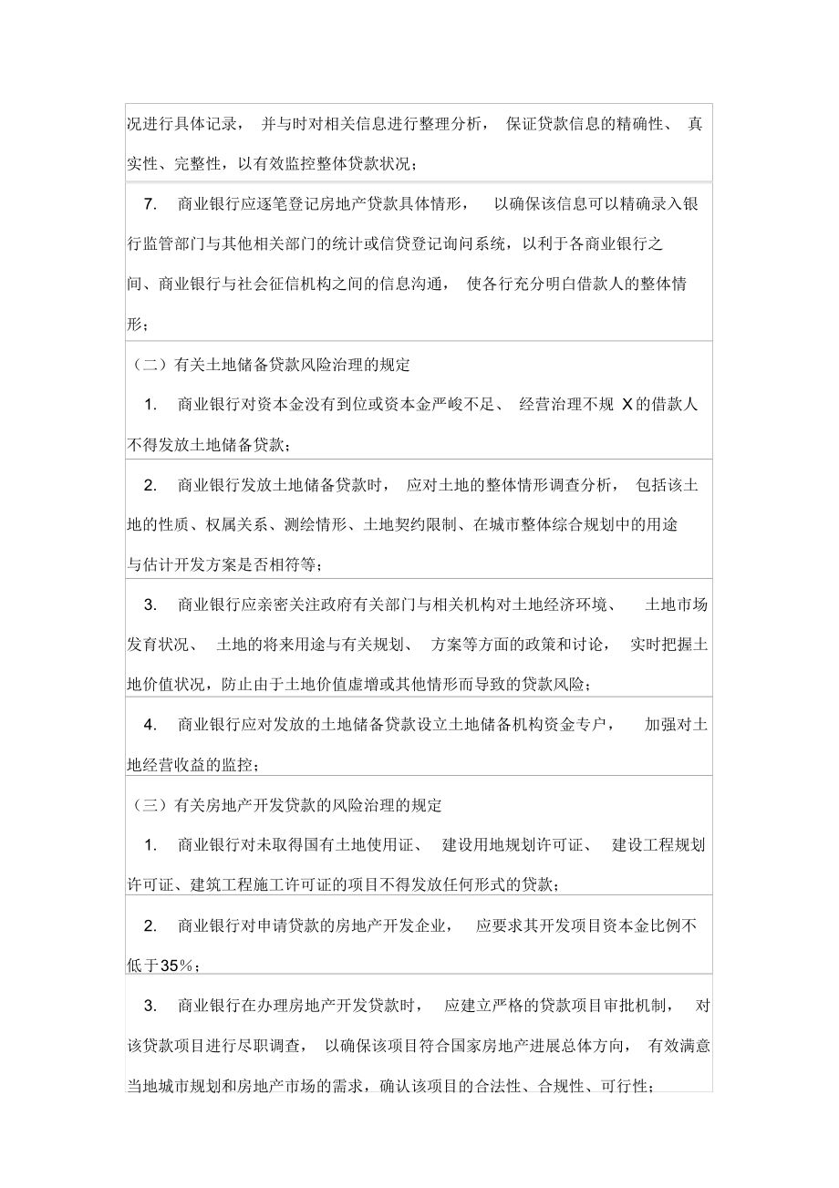 2021年商业银行房地产贷款风险管理指引_第2页