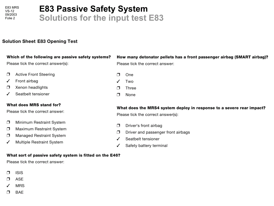 宝马X系列E83手册技术资料：1000_E83_Passives_Sicherheitssystem_en_第2页
