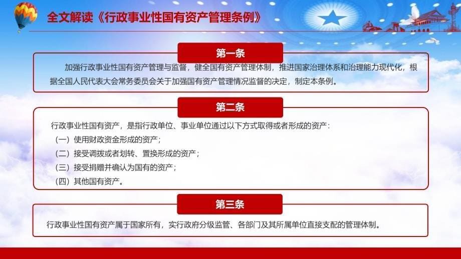 解读2021年《行政事业性国有资产管理条例》PPT课程资料_第5页