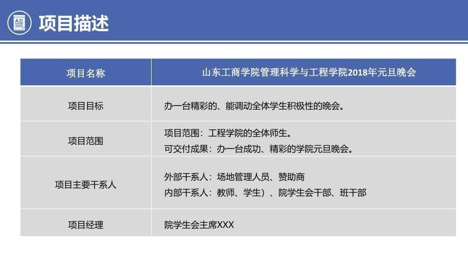 新年元旦晚会项目管理成品PPT资料_第5页