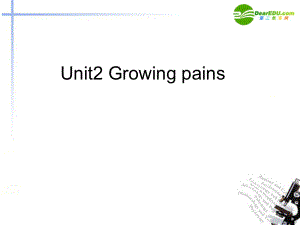 高中英语 module1unit2growingpainsreading课件 牛津版 课件