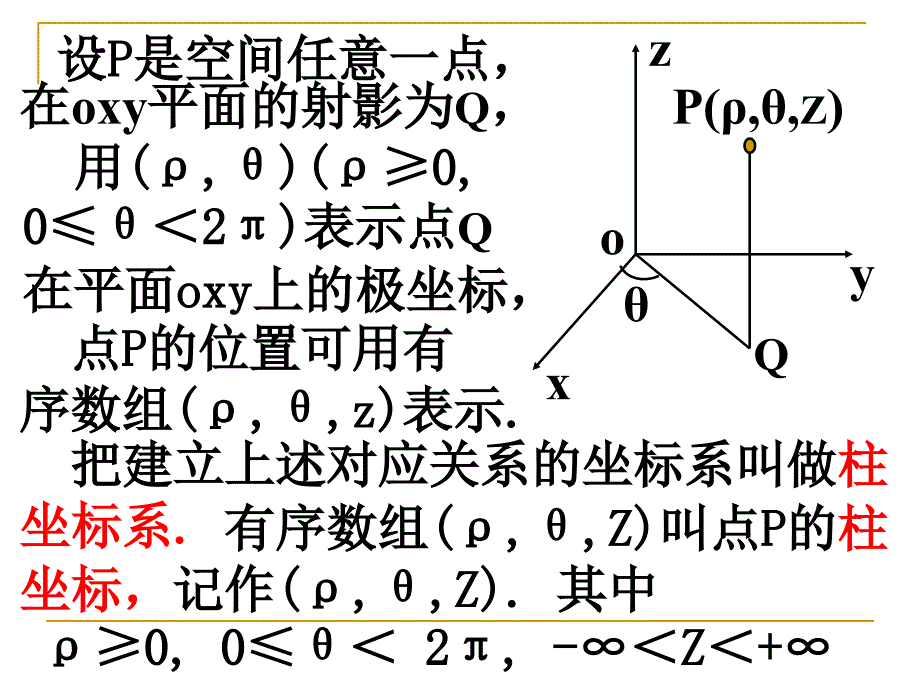 高中数学选修4-4柱坐标系与球坐标系 课件_第3页