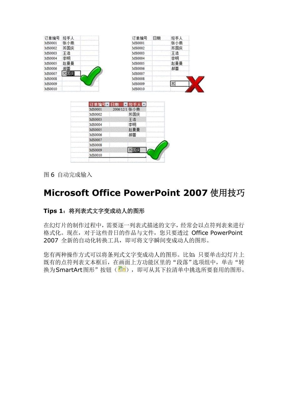 Office2007产品应用场景与技巧_第5页