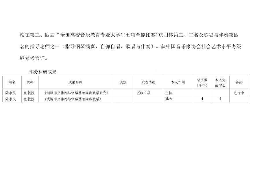 简 历桂林师范高等专科学校_第2页