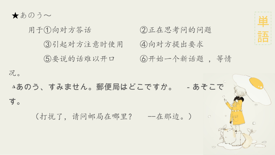 标准日本语初级上册第三课单词语法详解_第3页