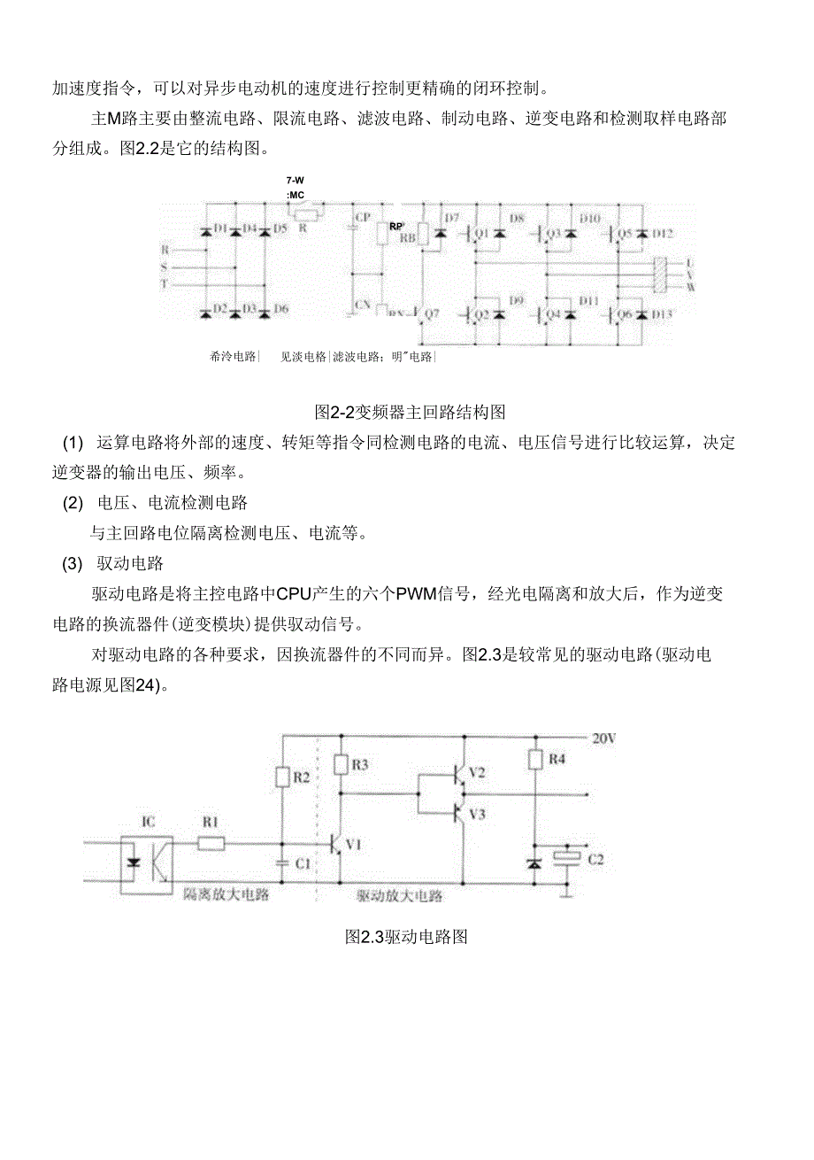 机电专业毕业设计：变频器应用中的干扰及其抑制_第3页