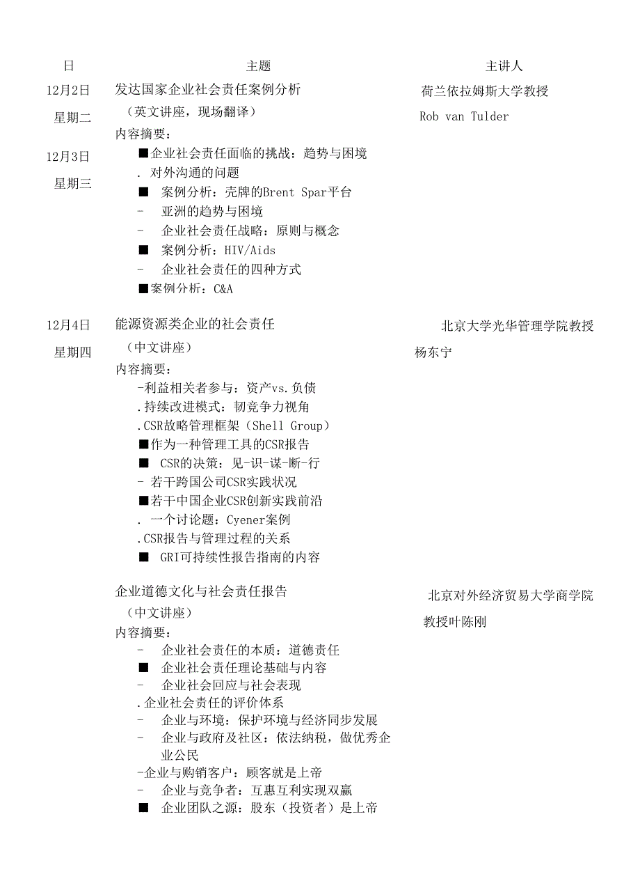 “发达国家企业社会责任理论与实践”公益培训第二期问卷调查结果_第3页