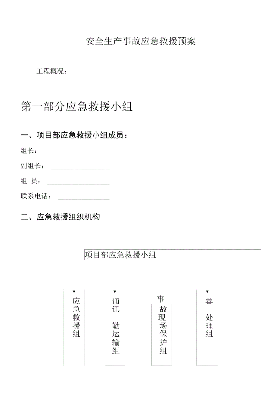 最新项目应急预案_第1页