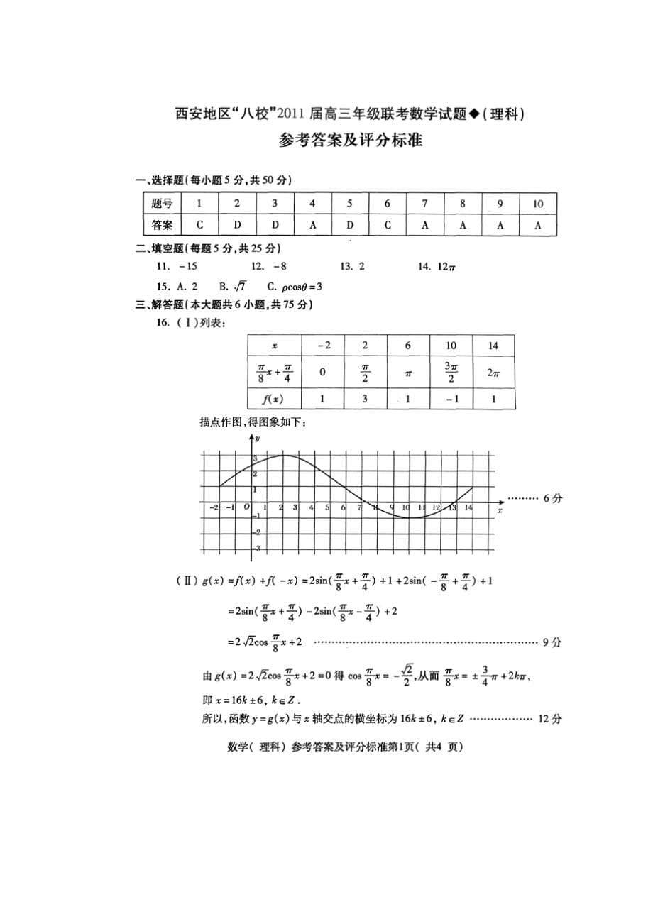 地区八校高三年级4月联考数学（理科）试题_第5页