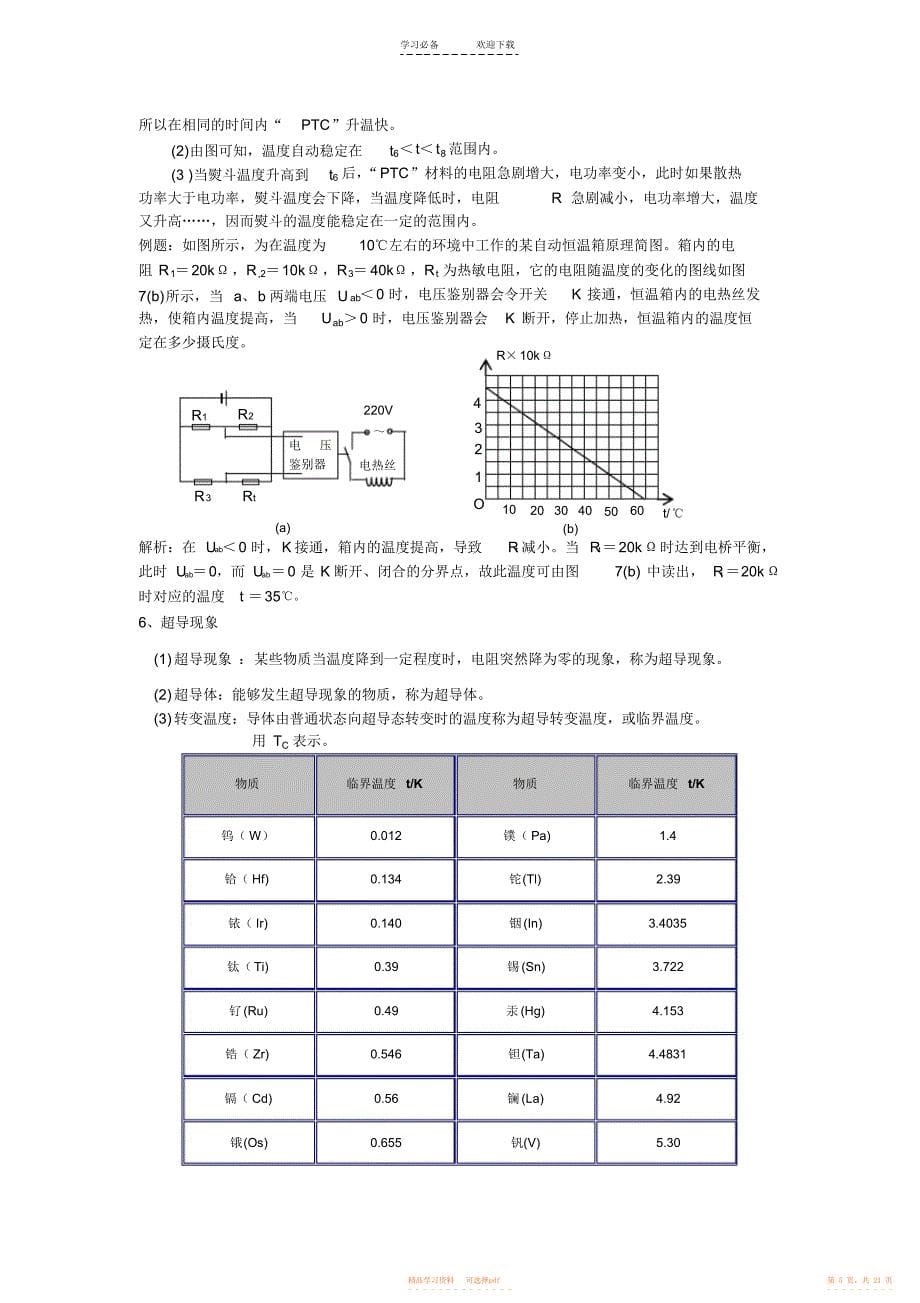 2021年高考复习——《恒定电流》典型例题复习_第5页