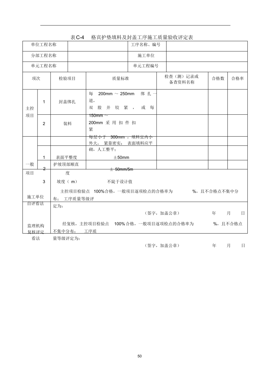 2021年格宾石笼单元工程质量评定.doc_第4页