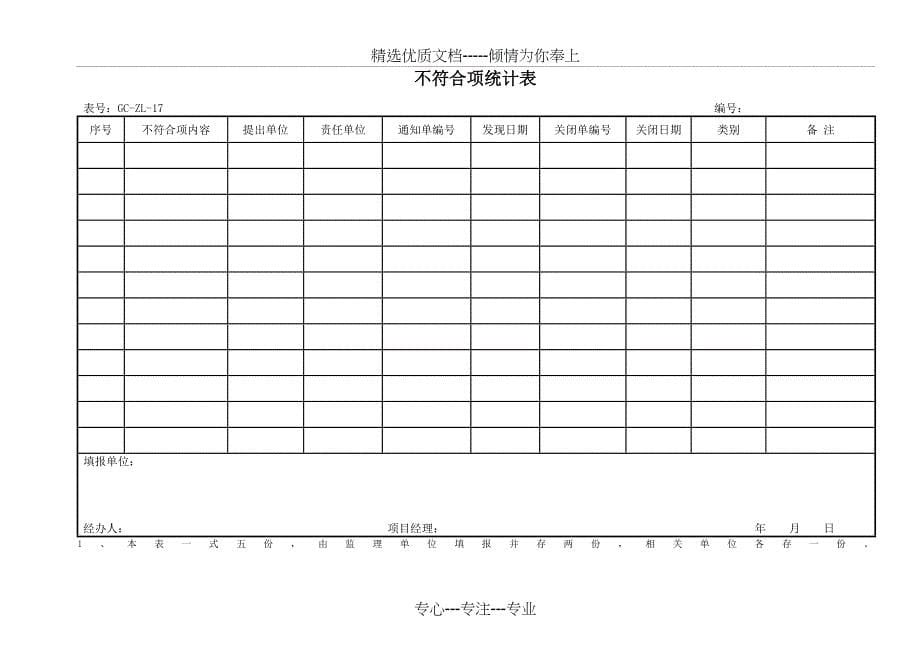 工程质量月报表模板(共12页)_第5页