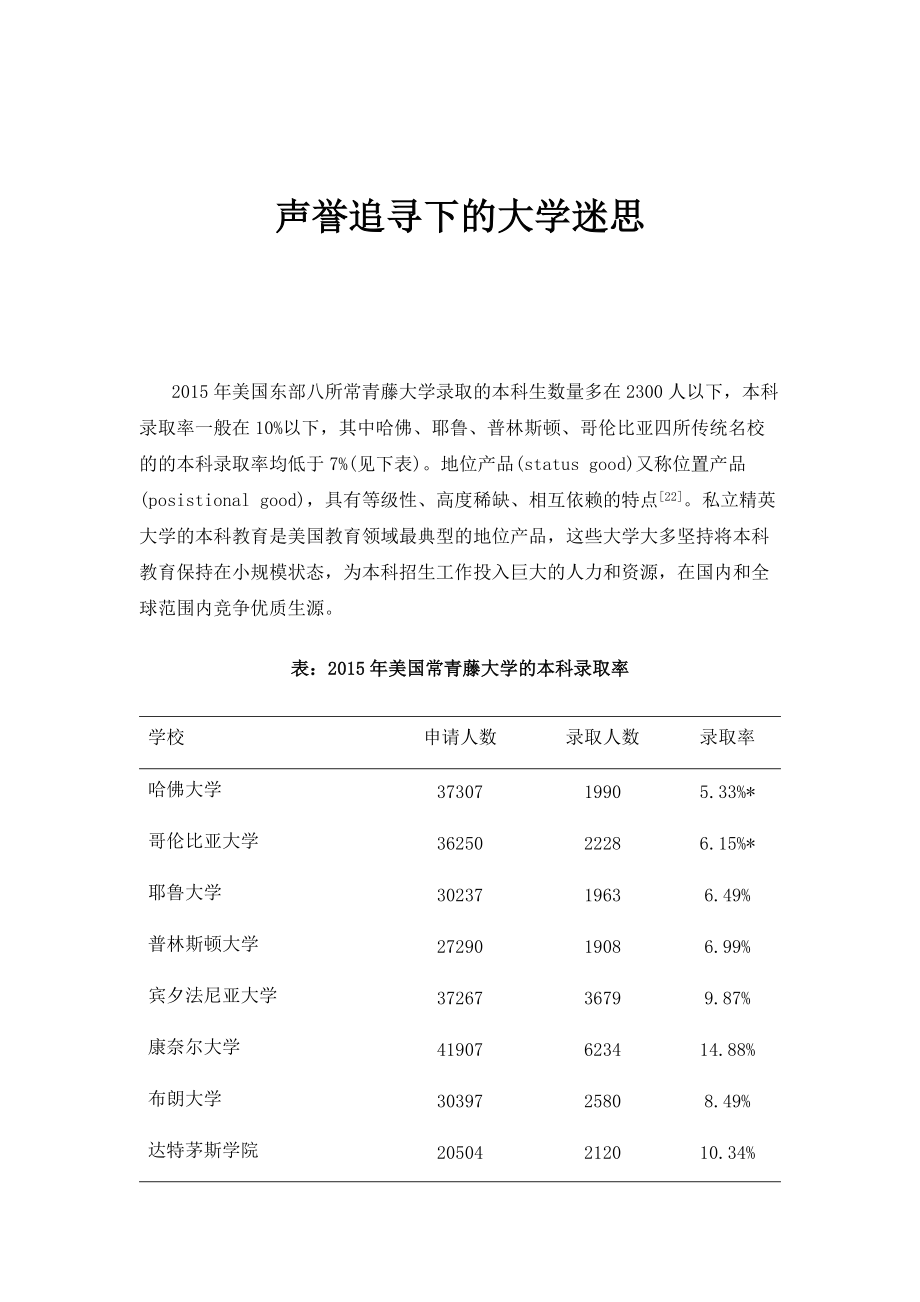 声誉追寻下的大学迷思1_第1页