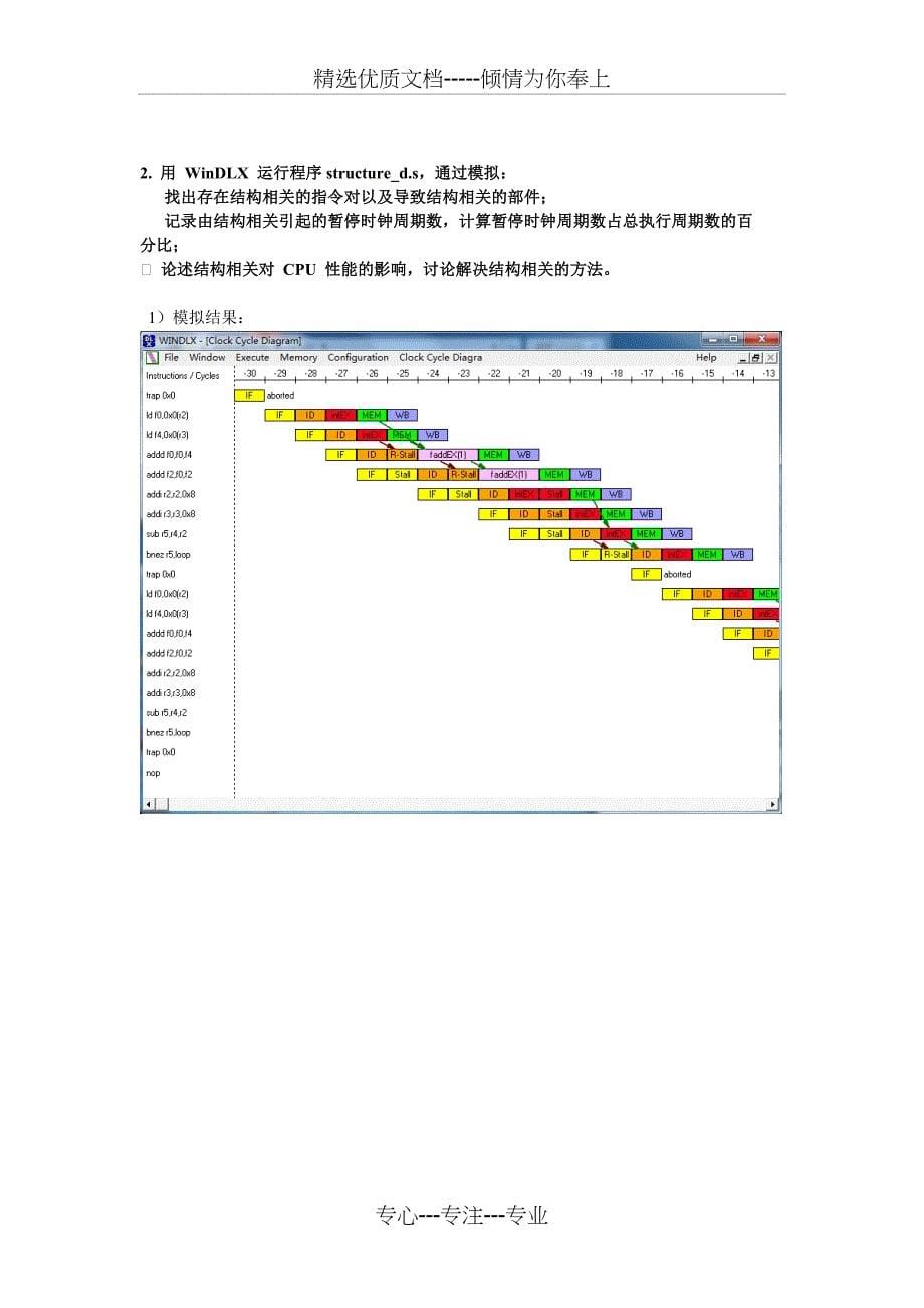 计算机体系结构实验报告(共27页)_第5页