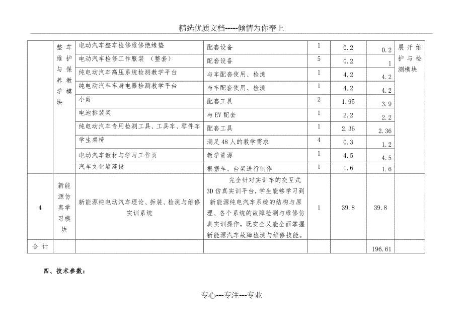 新能源纯电动实训教学——技术方案(共61页)_第5页