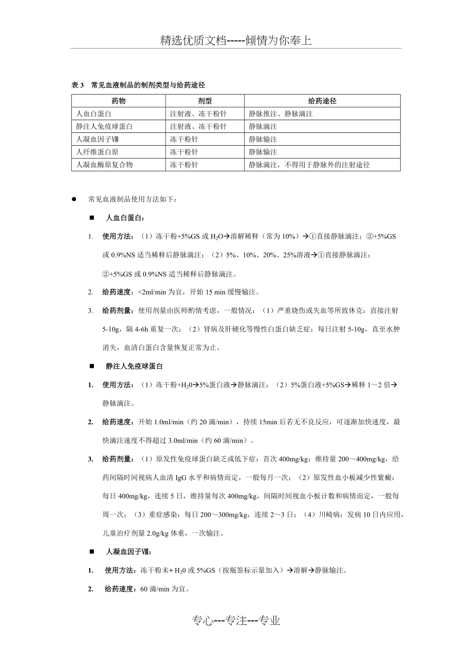 血液制品点评标准(共4页)_第2页