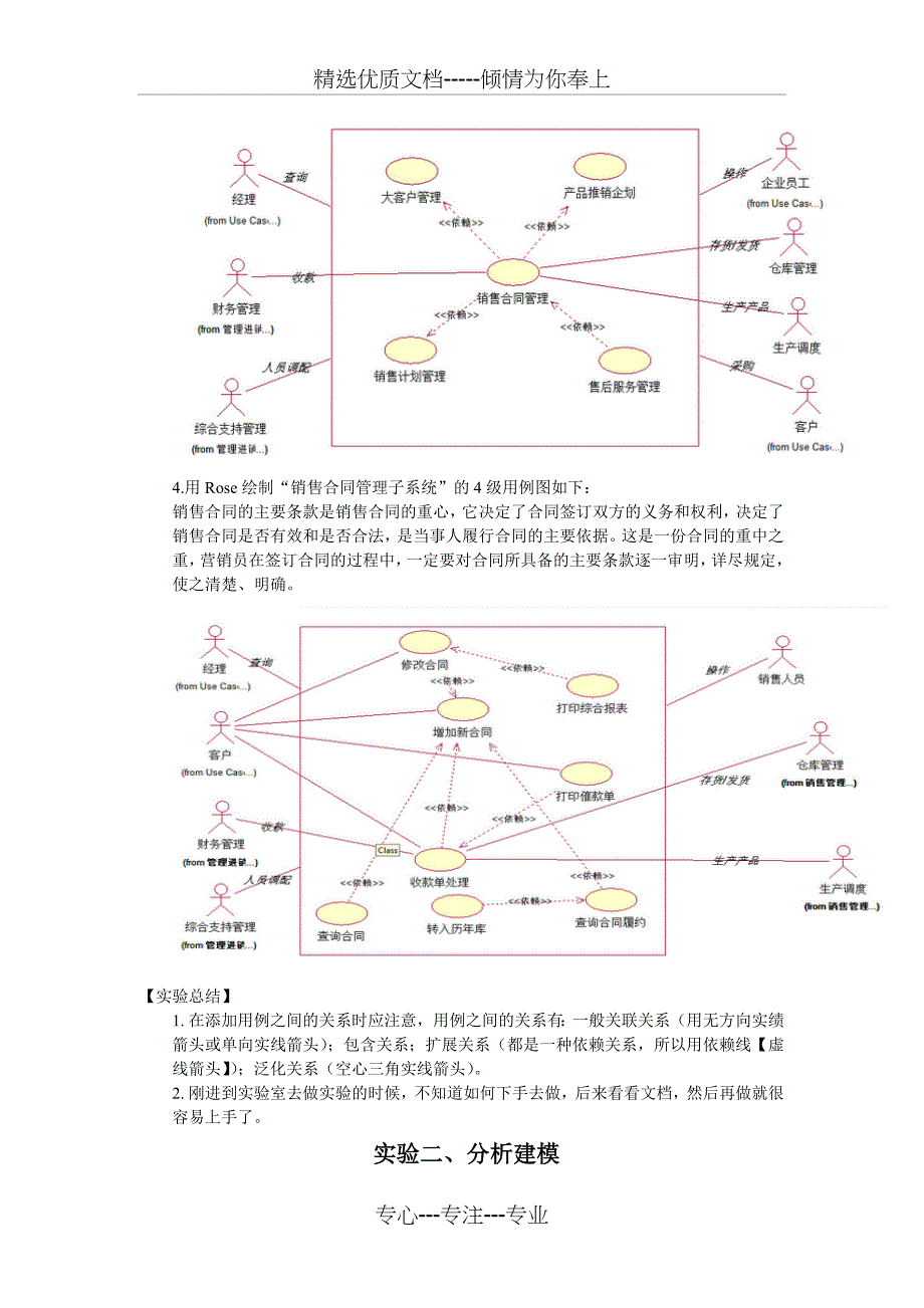 安徽工业大学UML实验报告(共12页)_第4页