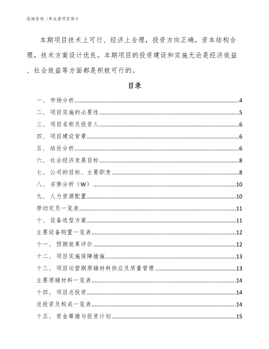 养生壶项目简介（模板）_第2页