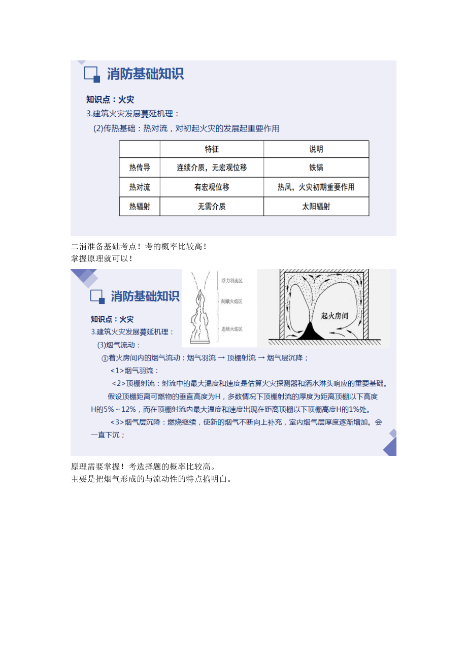 2022一级消防工程师培训课程—消防基础知识重点难点考点内容总结 2_第3页