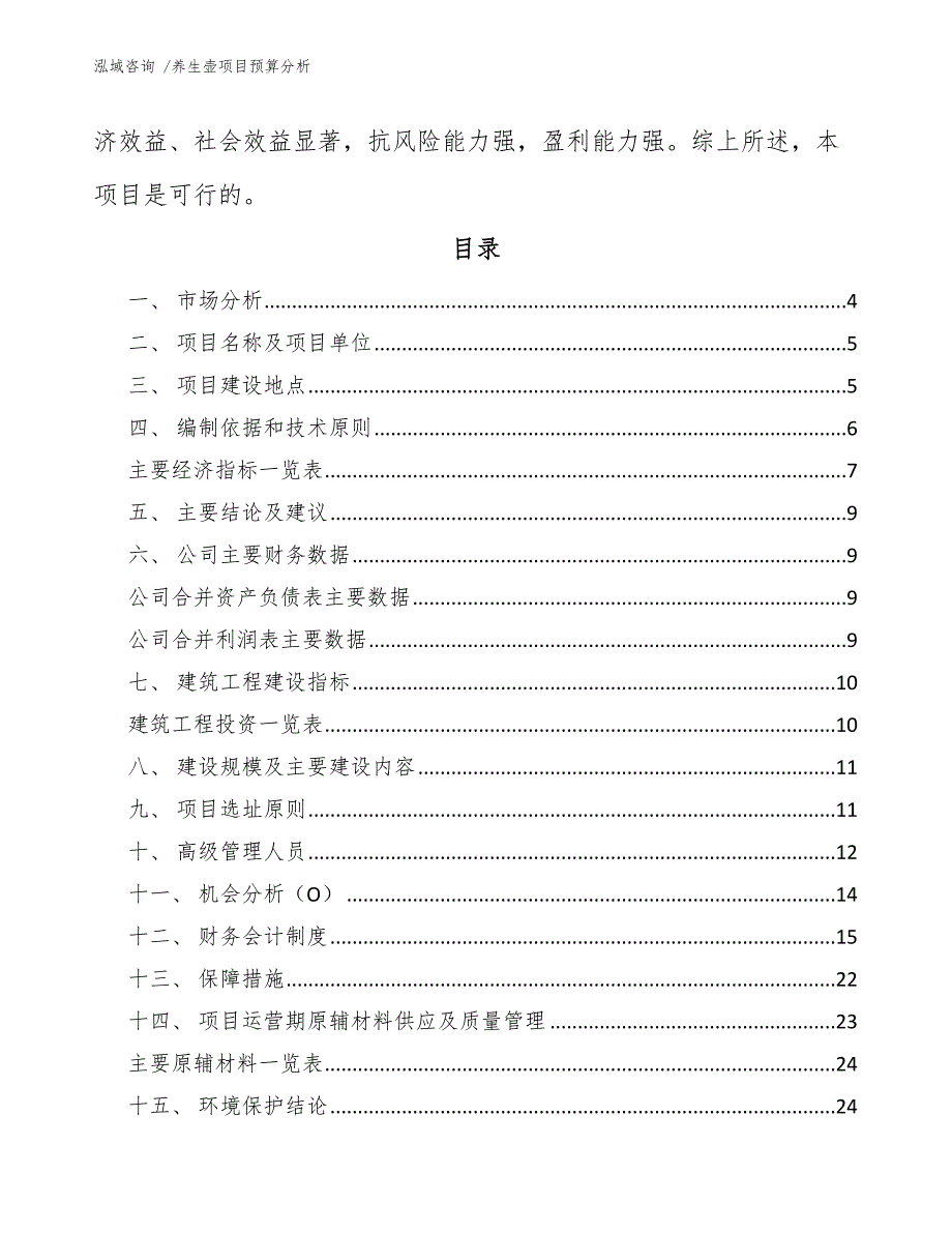 养生壶项目预算分析（模板参考）_第2页