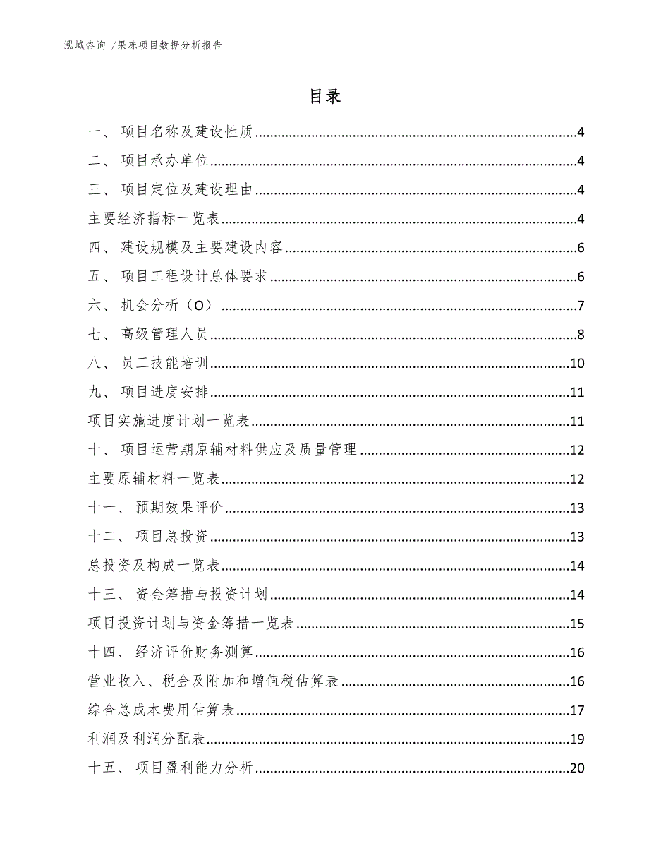 果冻项目数据分析报告（参考模板）_第2页