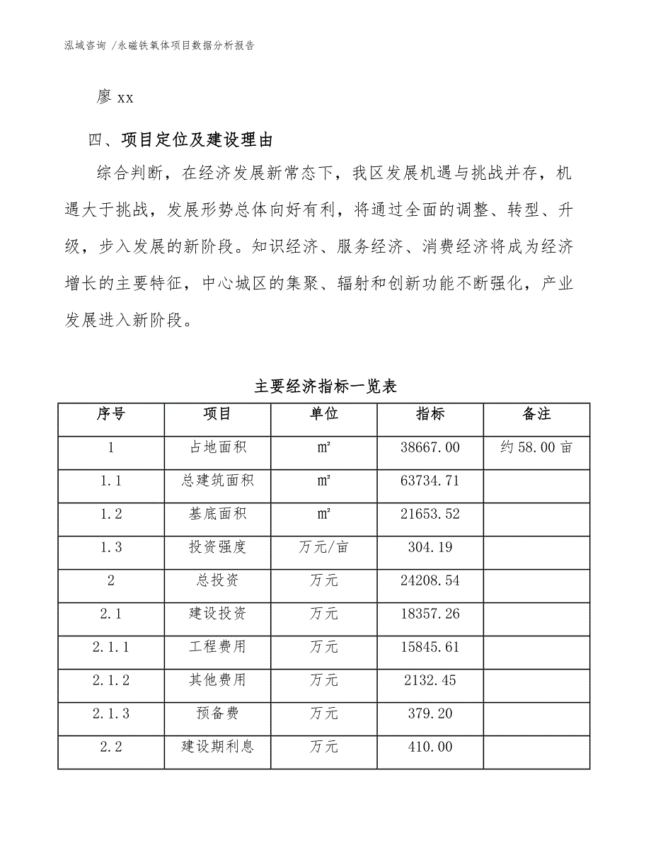 永磁铁氧体项目数据分析报告（参考模板）_第4页