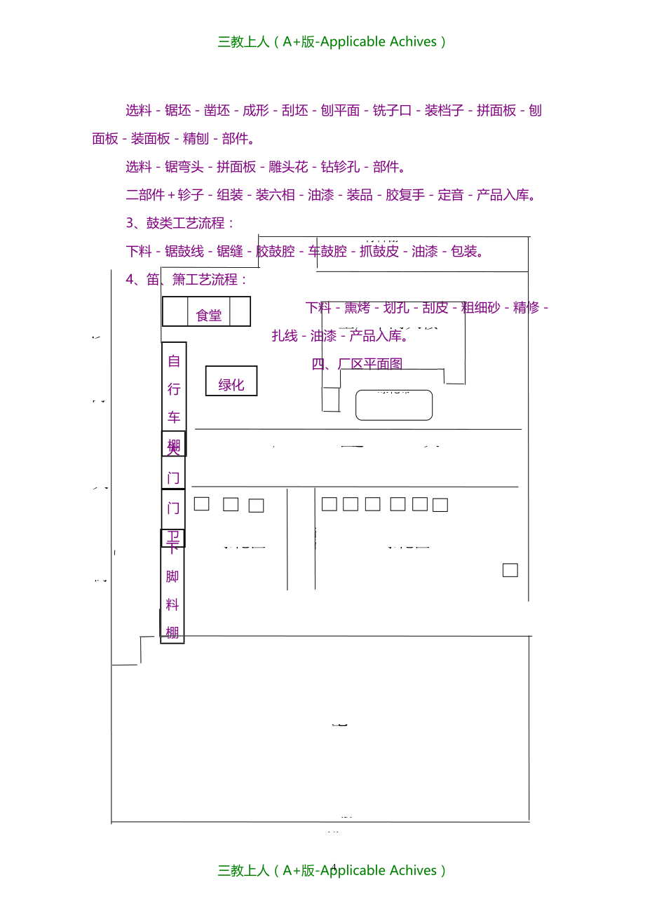 可行性报告-扩建民族乐器生产线可行性报告_第4页