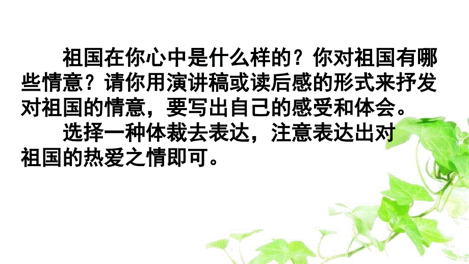 部编版语文六年级 上册口语交际专项复习_第4页