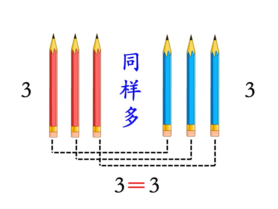 苏教版数学一年级 上册教学课件第5单元 认识10以内的数-第5课时 ＝、＞和＜的认识_第5页