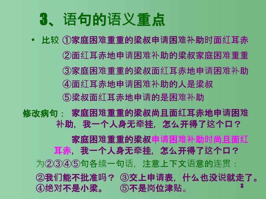 九年级语文作文系列训练 语言的意义生成课件_第3页