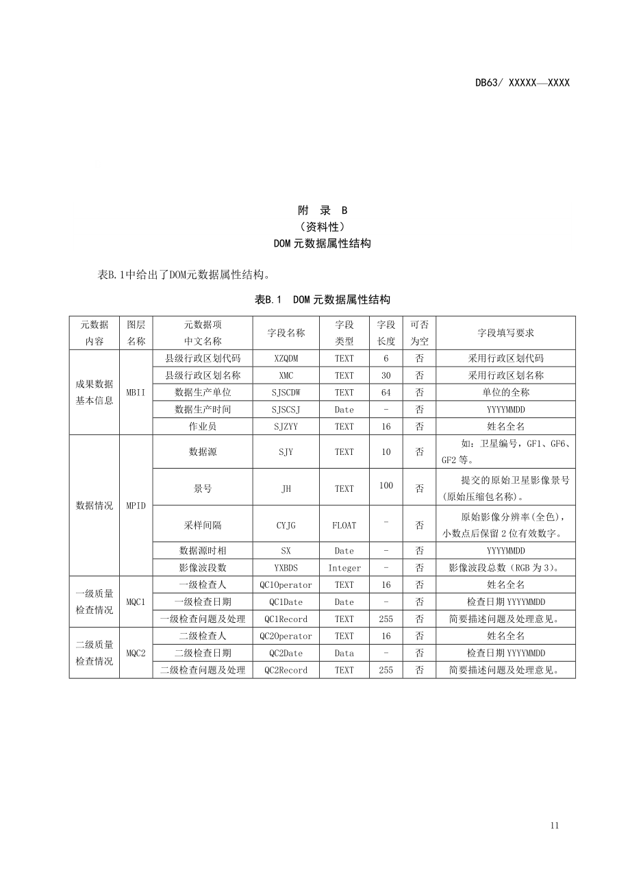 自然资源卫片执法监测相关数据格式、命名规则表、DOM元数据、监测图斑属性结构、类型分析表 ._第2页