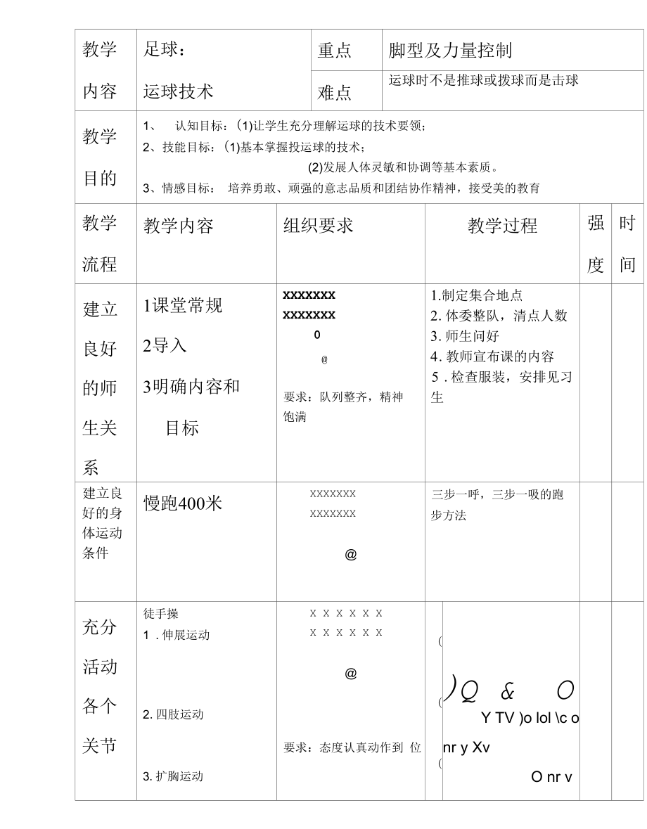 足球运球技术教案_第1页