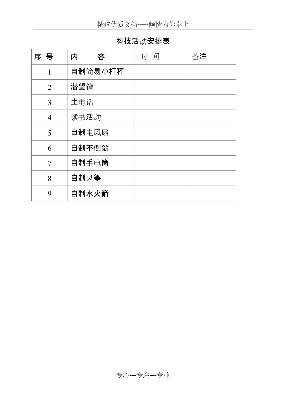 小学科技活动室计划(共3页)_第3页