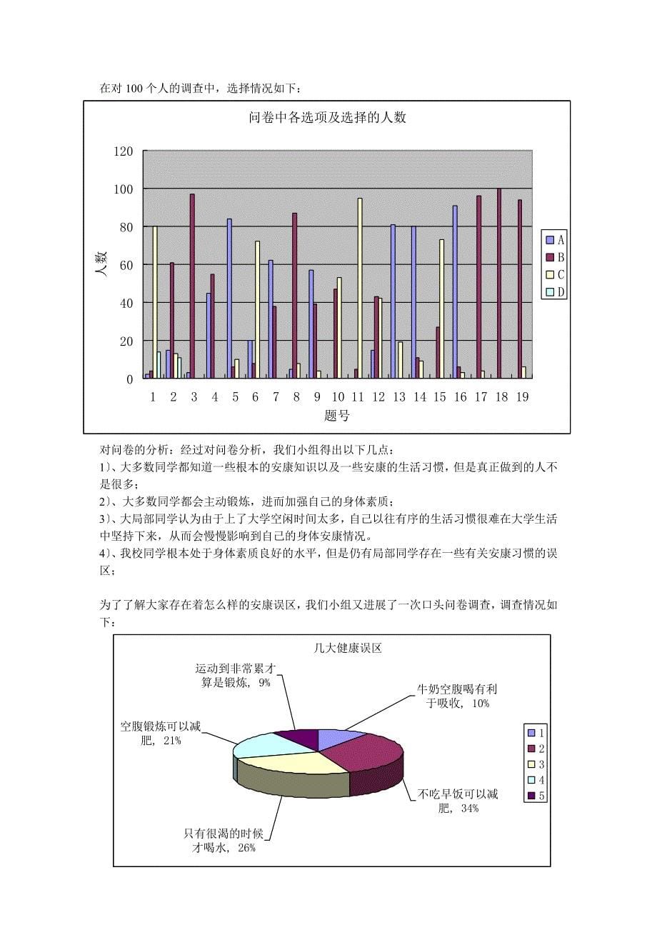 大学生身体健康素质调查报告_第5页