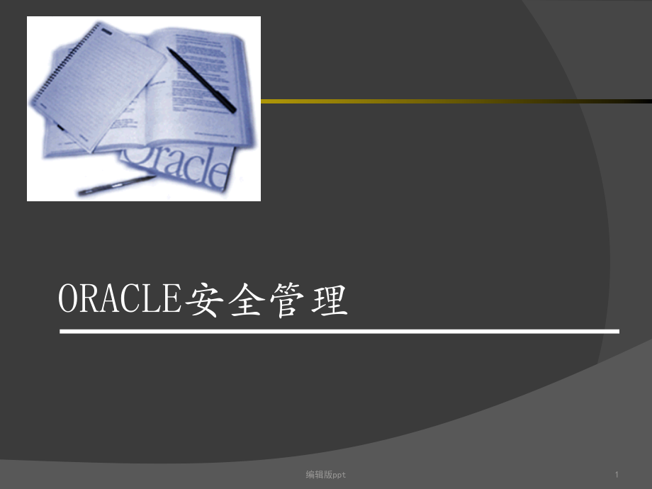 《oracle用户管理》PPT课件_第1页