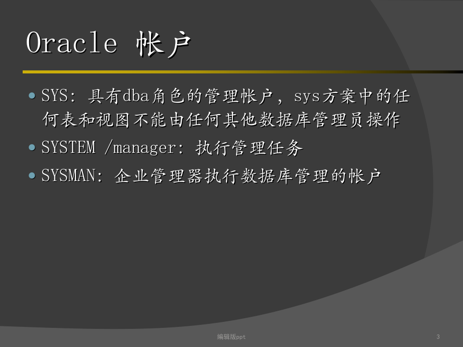 《oracle用户管理》PPT课件_第3页