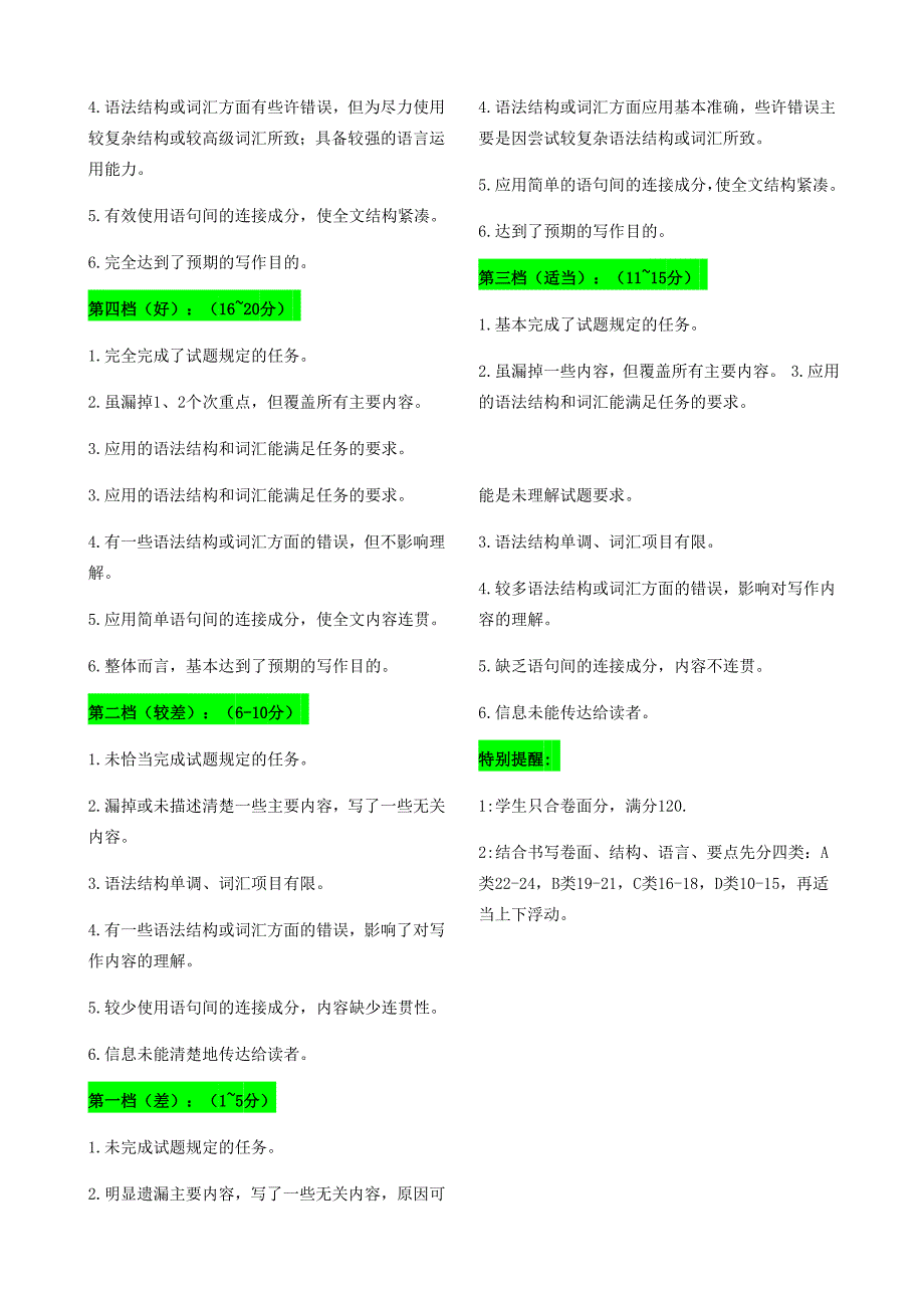 届高三英语第十一次考试试题(PDF)_第2页