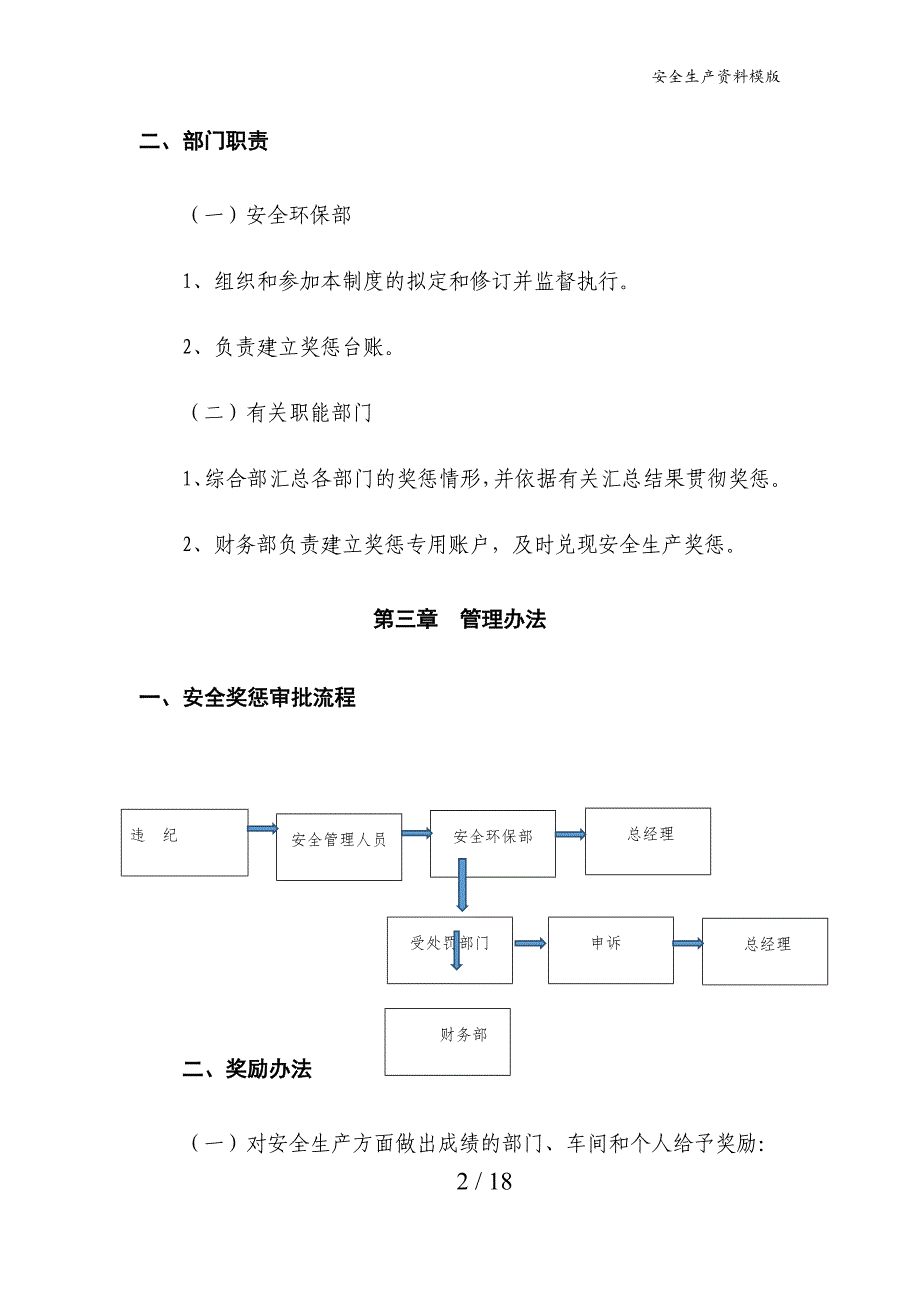 安全生产奖惩制度附表格模版_第3页