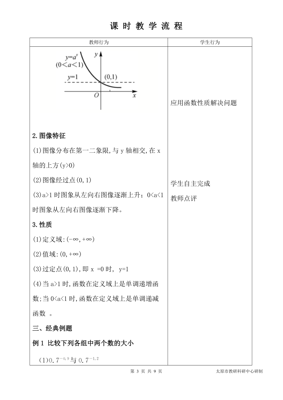 中职数学对口升学复习专题09 指数函数教学设计_第4页