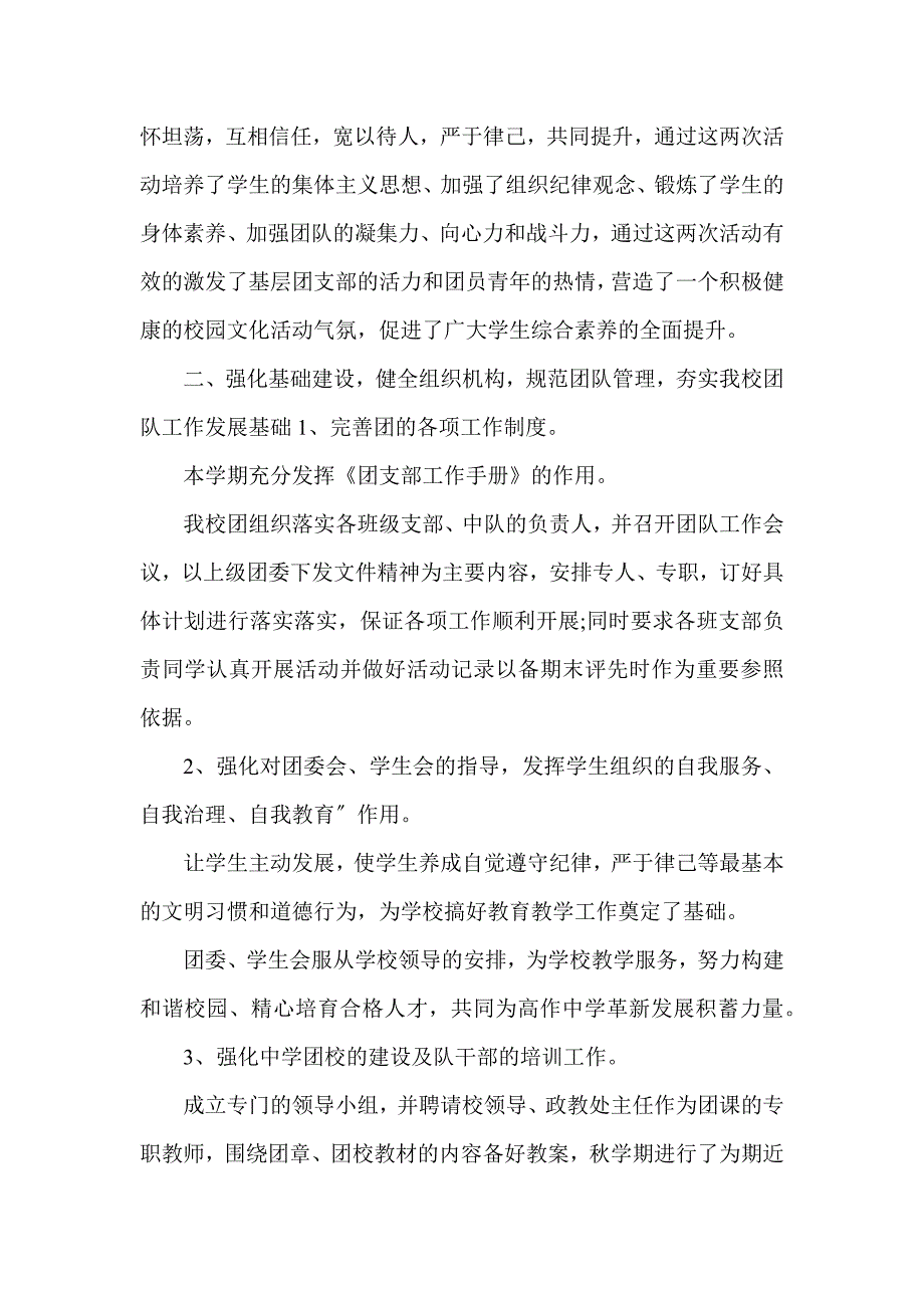 政府团委工作总结五篇_第3页