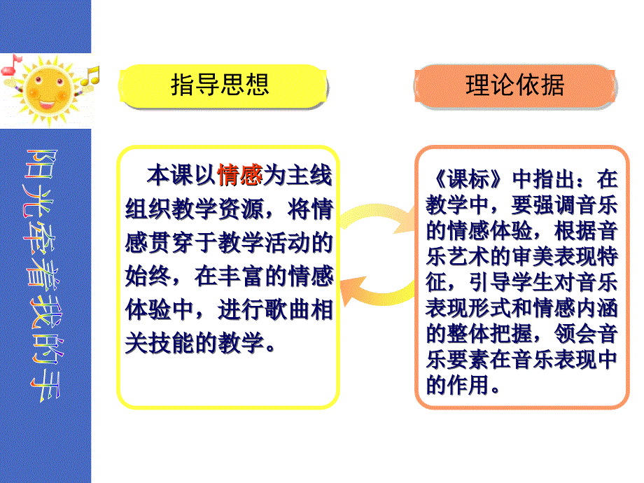 人音版音乐四下《阳光牵着我的手》课件2_第4页