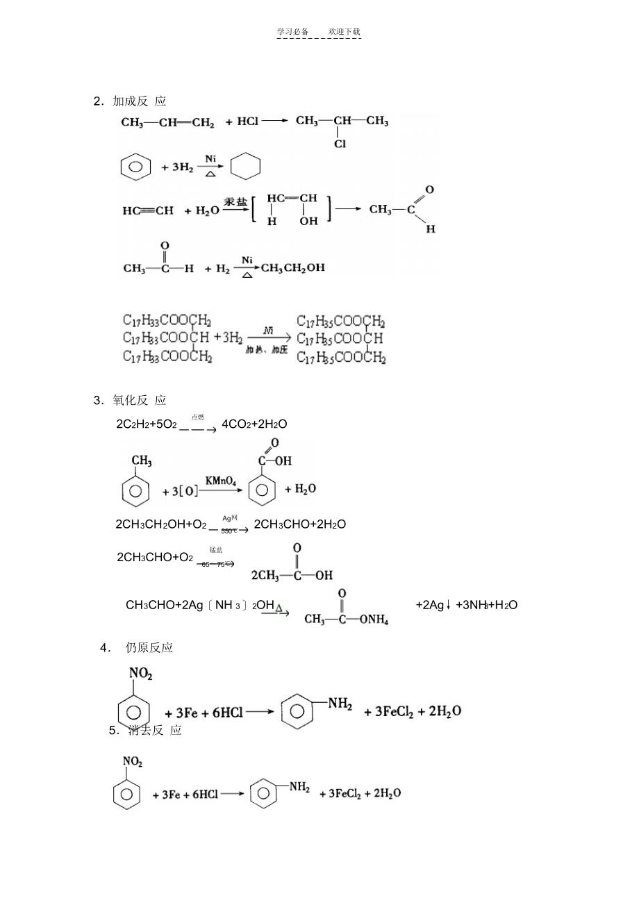 高中化学有机推断题的常用方法._第4页