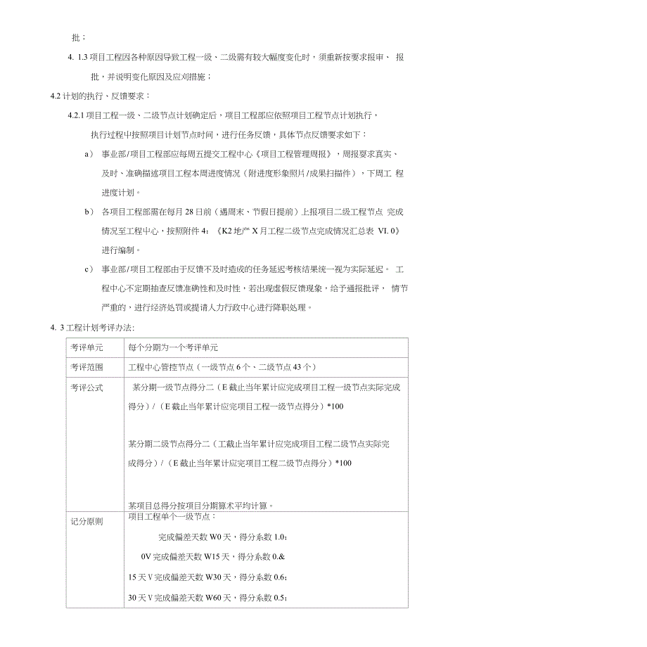 k2地产-工程计划节点管理考核制度v10_第3页